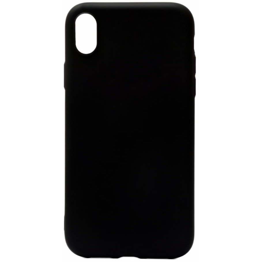 Задняя накладка ZIBELINO Soft Matte для iPhone XR черный