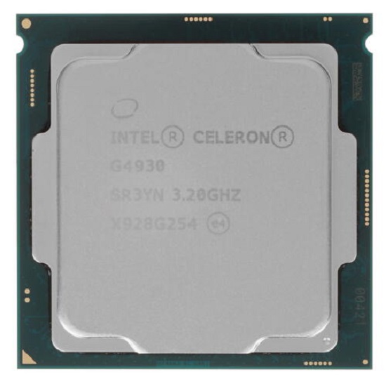 Процессор Intel CPU Desktop Celeron G4930 (3.2GHz, 2MB, LGA1151) tray v2 (CM8068403378114SR3YN)