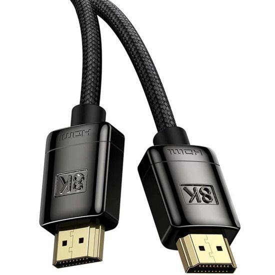 Кабель HDMI <--> HDMI  1.5м BASEUS WKGQ030201 High definition, чёрный