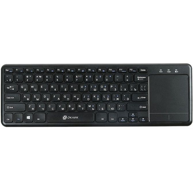 Клавиатура БП OKLICK 830ST черный