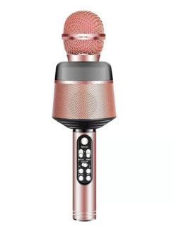 Микрофон БП Караоке Q008 (розовый)