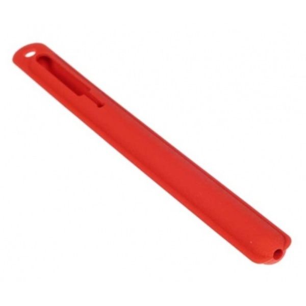 Защитный чехол Deppa для стилуса Apple Pencil 2, силикон, темно-красный