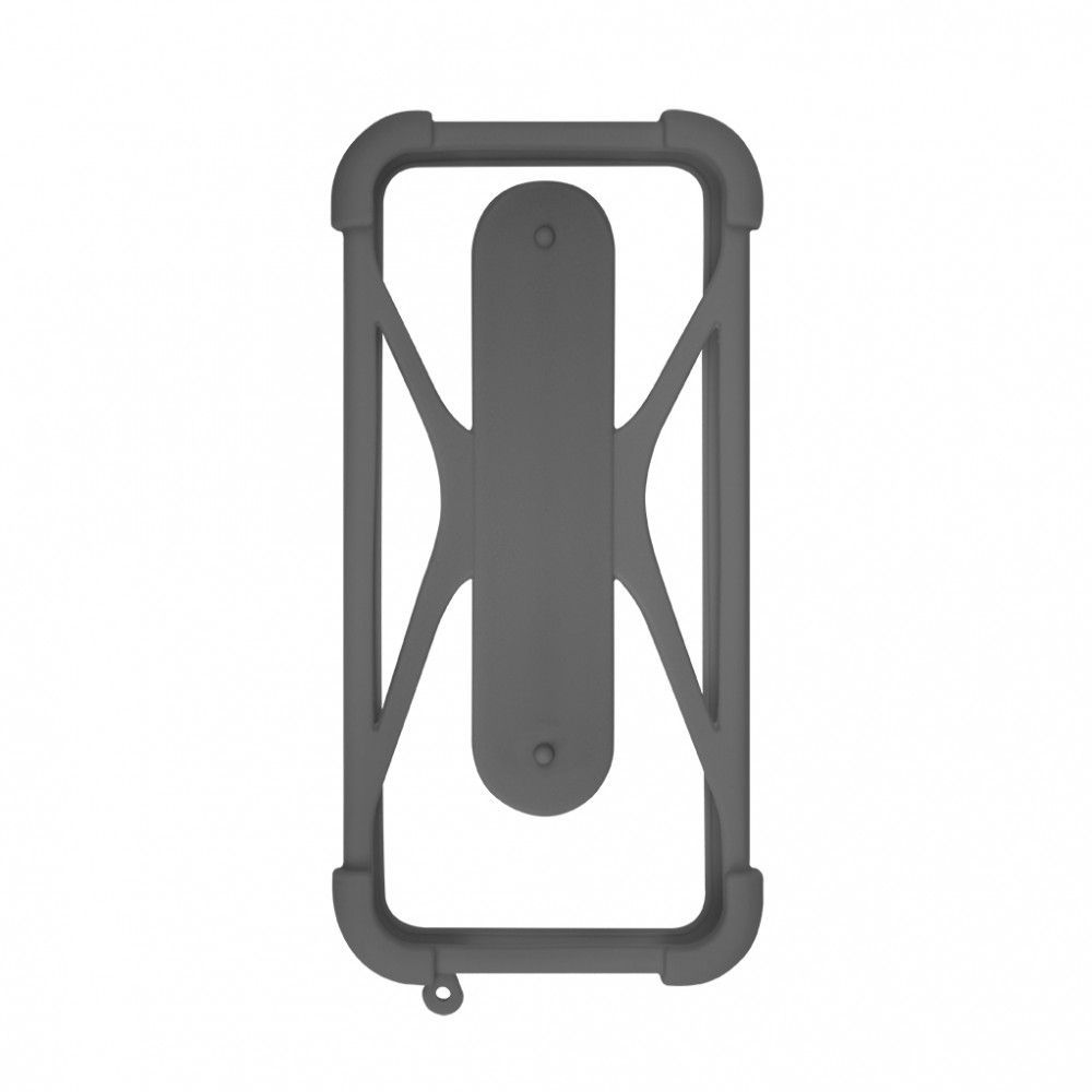 Силиконовый чехол OLMIO bumper-case 4.5"-6.5", серый #1