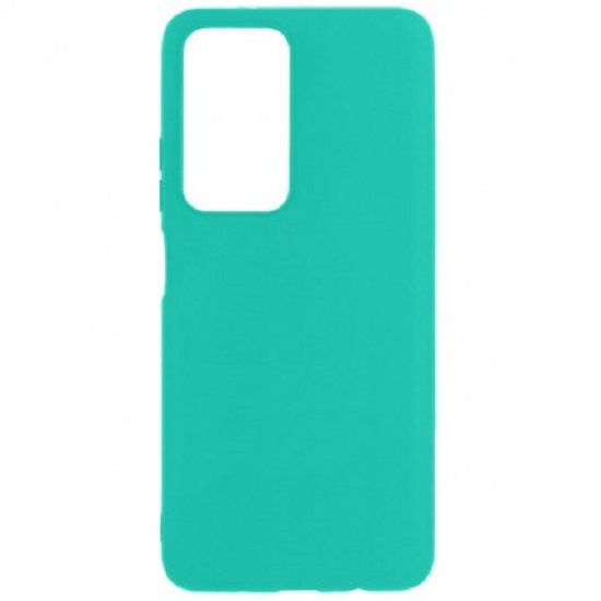 Задняя накладка ZIBELINO Soft Matte для Xiaomi Poco F4 5G (мятный) с микрофиброй