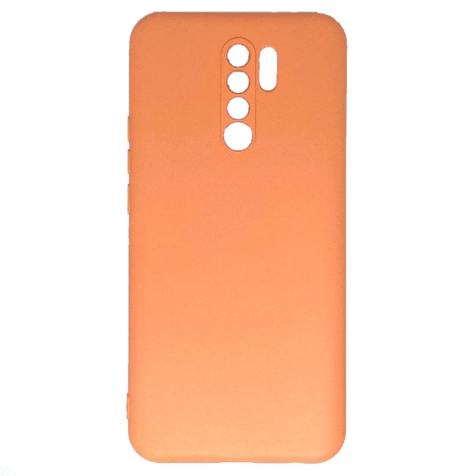 Силиконовый чехол NANO для Xiaomi Redmi 9 (Оранжевый)