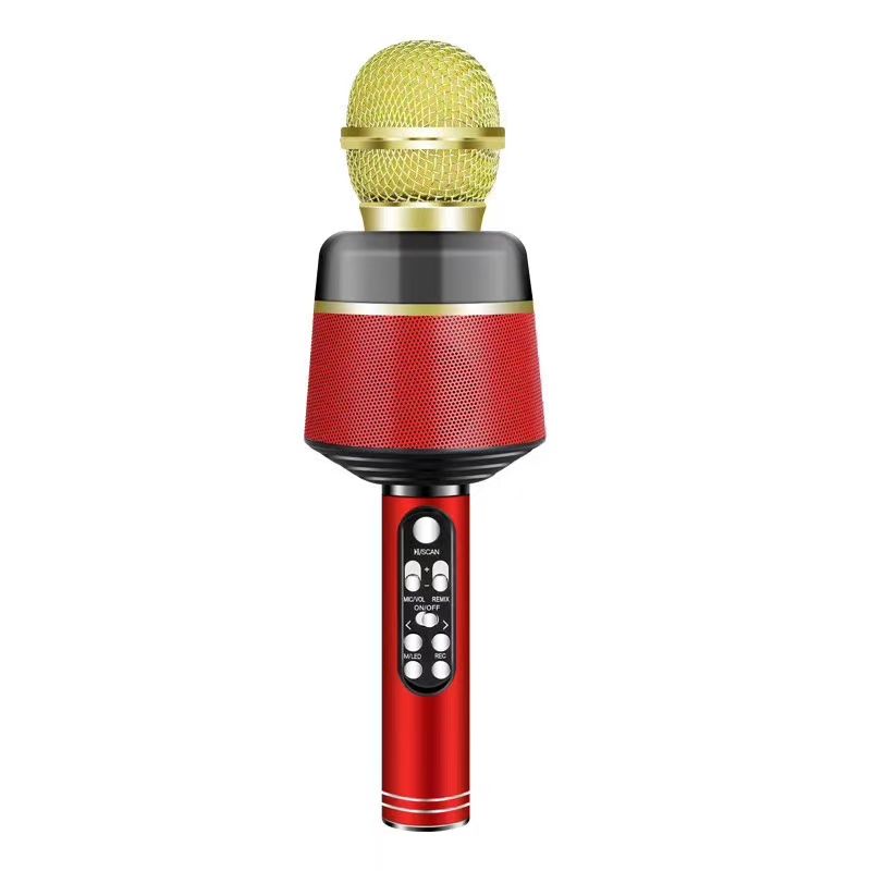 Микрофон БП Караоке Q008 (красный)