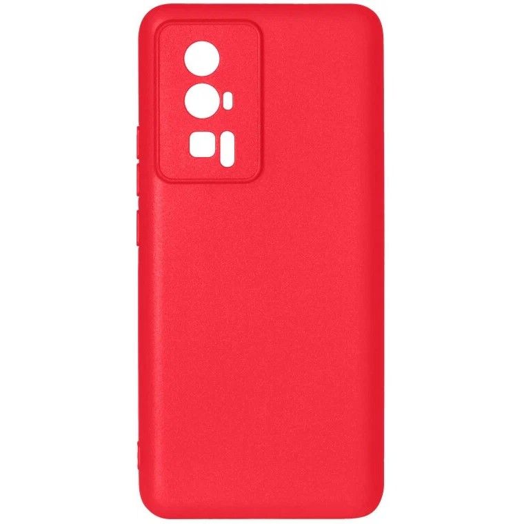 Силиконовый чехол DF для Xiaomi Poco F5 Pro DF poCase-15 (red)