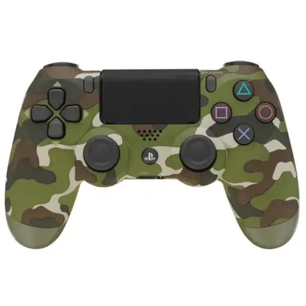 Геймпад БП для SONY PS4 Dual Shock Camouflage Green (не оригинал) (в техпаке)