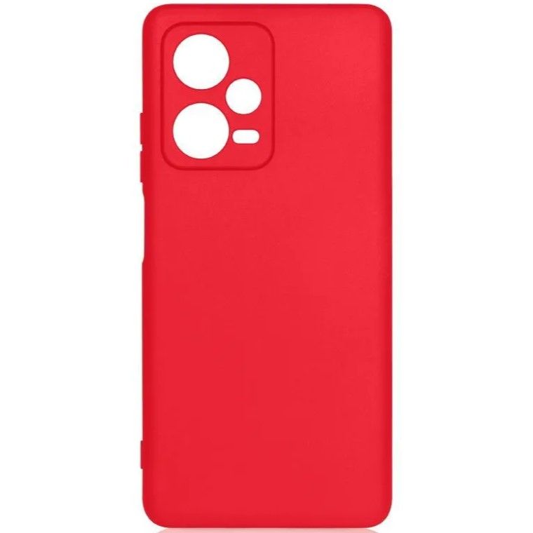 Силиконовый чехол DF для Xiaomi Redmi Note 12 Pro+ (5G) DF xiCase-82 (red)