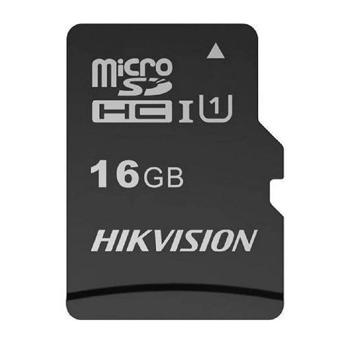 Micro SD 16Gb Hikvision Class 10 UHS-I U1  (92/10 Mb/s)  без адаптера (HS-TF-C1(STD)/16G/ZAZ01X00/OD)