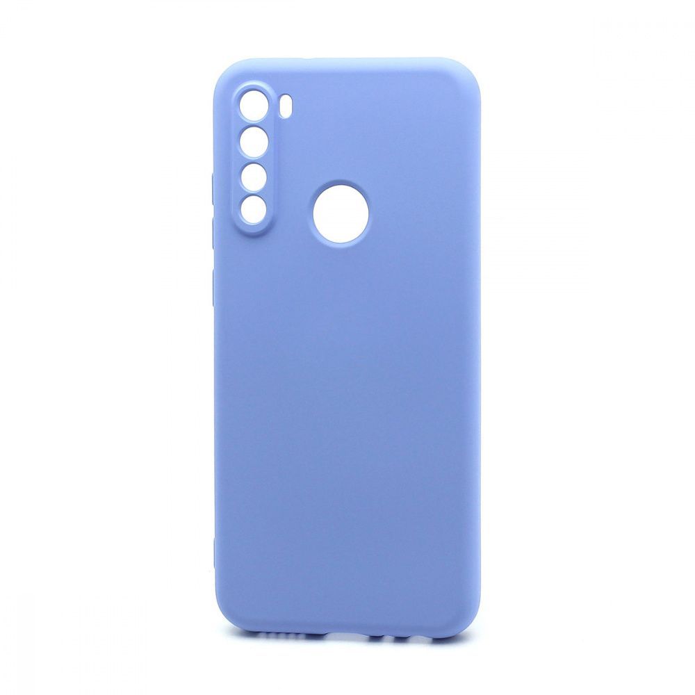 Силиконовый чехол SILICONE CASE New ERA для Xiaomi Redmi Note 8T голубой