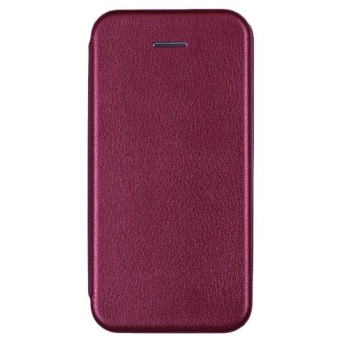 Чехол футляр-книга NONAME для Samsung Galaxy A02 бордовый
