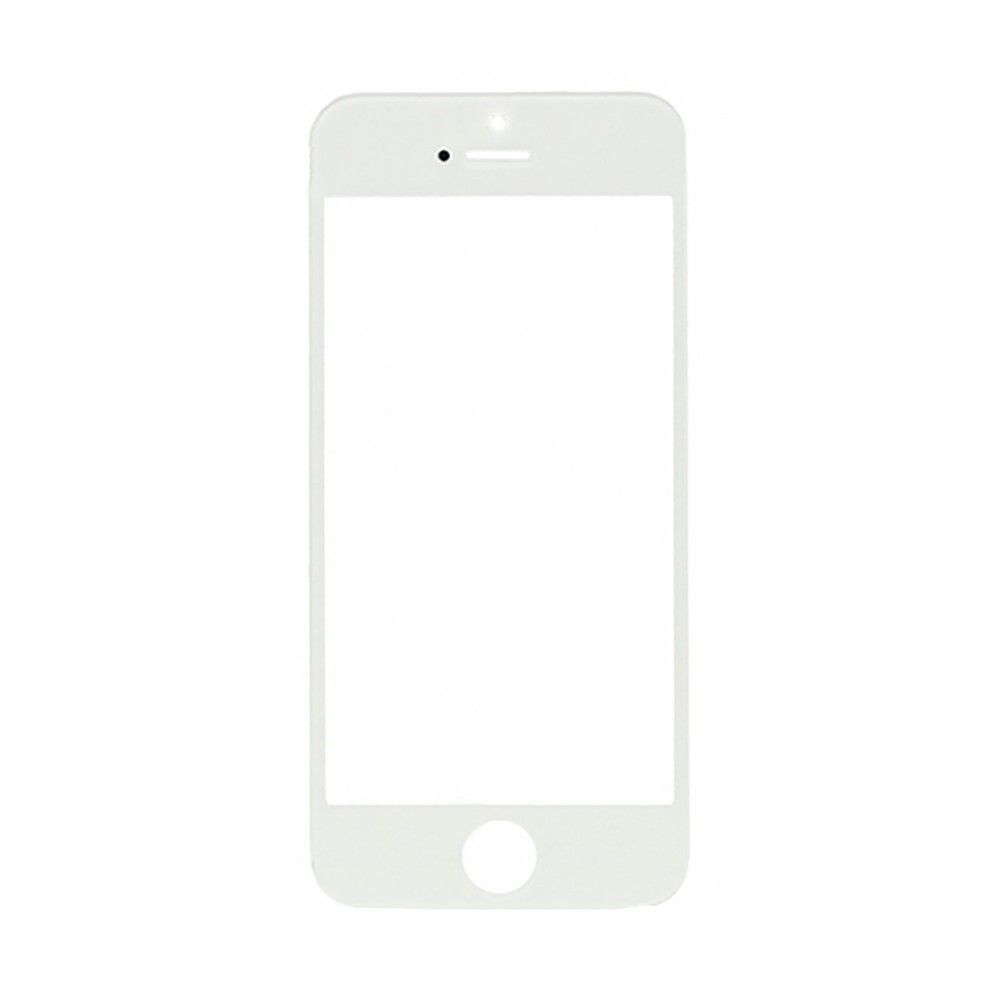 Противоударное стекло NONAME для iPhone 5/5S/SE, OG GOLDEN, белое, полный клей