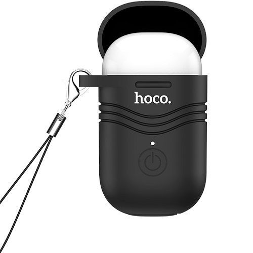 Гарнитура-Bluetooth HOCO E39L белые, чёрный чехол