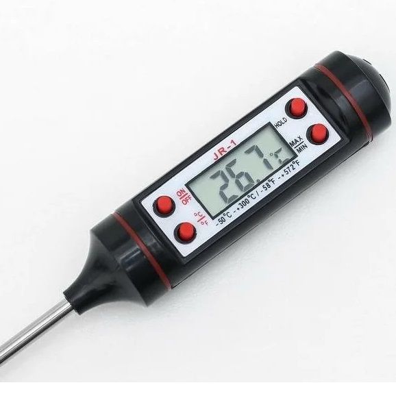 Термометр JR-1 для пищи электронный на батарейках (в комплект не входят) 1030246