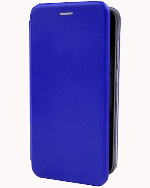 Чехол футляр-книга XIVI для iPhone 7/8/SE2, Fashion Case, экокожа, синий (dernal blue)