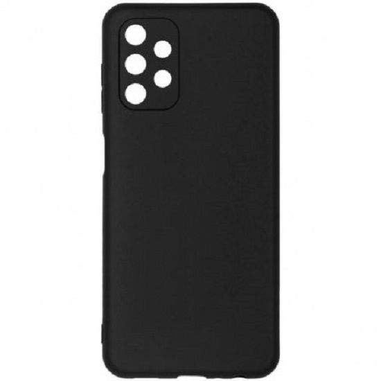 Задняя накладка ZIBELINO Soft Matte для Samsung Galaxy A13 4G (черный) защита камеры