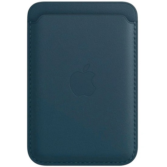 Кошелек для карт MagSafe Silicone Wallet для Apple iPhone синий