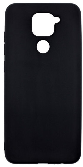 Задняя накладка ZIBELINO Soft Case для Xiaomi Redmi Note 9 (черный)