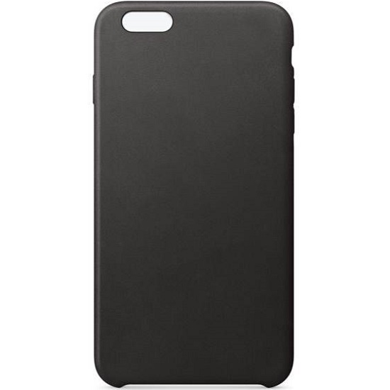 Силиконовый чехол STR Soft Touch для iPhone 6 Plus/6S Plus плотный матовый (черный)