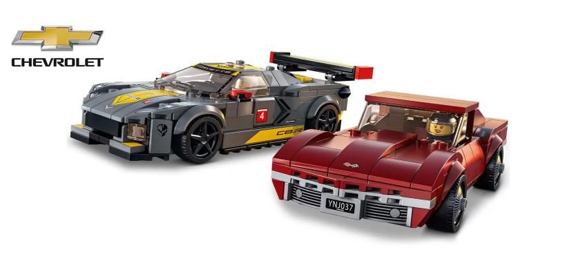 Конструктор LEGO Speed Champions 76903 Chevrolet Corvette C8.R Race Car and 1968 Chevrolet Corvette2.jpg