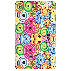 Чехол футляр-книга ZIBELINO Tablet для Samsung Galaxy Tab A7 Lite (8.7") (T220/T225) ("Краски") с магнитом