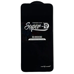 Противоударное стекло MIETUBL для iPhone 12 mini, SUPER-D, черное, полный клей