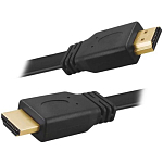 Кабель HDMI <--> HDMI  1.5м FAISON KH-43 QUICK, 1.5м, 1080p, цвет: чёрный