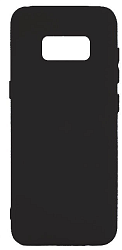 Задняя накладка ZIBELINO Soft Matte для Samsung Galaxy S8 (черный)