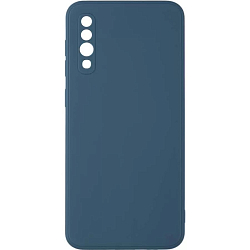 Задняя накладка ZIBELINO Soft Matte для Samsung Galaxy M54 5G (M546) (синий) с микрофиброй