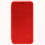 Чехол футляр-книга STYLISH для Xiaomi Redmi 9 (Красный)
