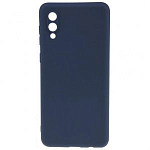 Силиконовый чехол NONAME для Samsung Galaxy A02 темно-синий