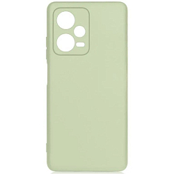 Силиконовый чехол DF для Xiaomi Redmi Note 12 Pro+ (5G) DF xiCase-82 (light green)