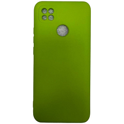 Задняя накладка SILICONE COVER для Xiaomi Redmi 9C №08 Зеленый