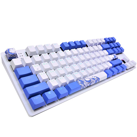Клавиатура RED SQUARE Keyrox TKL Aquarius (RSQ-20036) голубая