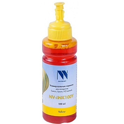 Чернила NV-INK100U для Сanon/Epson/НР/Lexmark 100 ml  Yellow