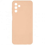 Задняя накладка ZIBELINO Soft Matte для Samsung A04s 4G/A13 5G (пыльно-розовый) с микрофиброй