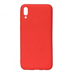 Силиконовый чехол SKIN SHELL для Samsung Galaxy A02 (2021) (Красный)