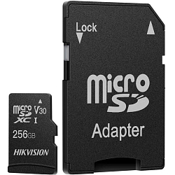 Micro SD 256Gb Hikvision Class 10 UHS-I U1 (92/50 Mb/s) + адаптер SD