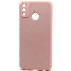 Силиконовый чехол Silicone Case NEW ERA для Honor 9X Lite светло розовый