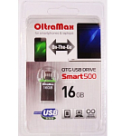 USB 16Gb OltraMax 500 Smart Graphite