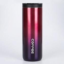 Термокружка "Coffee", 500 мл, фиолетовая   7073781