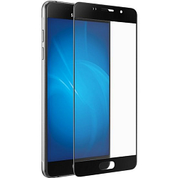 Противоударное стекло NONAME для SAMSUNG Galaxy A5 (2016) черное, в техпаке