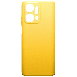 Задняя накладка Silicon Case Soft Matte для Honor X7 4G Жёлтый