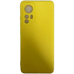 Задняя накладка SILICONE COVER для Xiaomi 12X 5G №06 Желтый