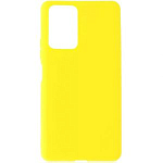 Задняя накладка ZIBELINO Soft Matte для Xiaomi Redmi Note 10 Pro 4G (желтый) защита камеры