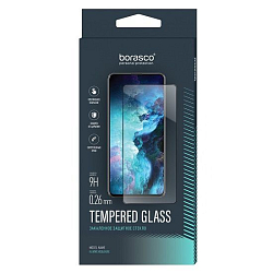 Противоударное стекло BORASCO для XIAOMI Redmi Note 10 Pro, чёрное