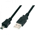Кабель USB <--> miniUSB  1.0м DCOLOR DCC-UMIN100