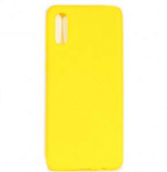 Силиконовый чехол XIVI для SAMSUNG Galaxy A02, SC, матовый, №41, жёлтый