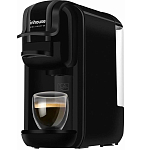 Кофемашина капсульная и рожковая inhouse Multicoffee ICM1908 2в1 (Nespresso/молотый кофе), черная